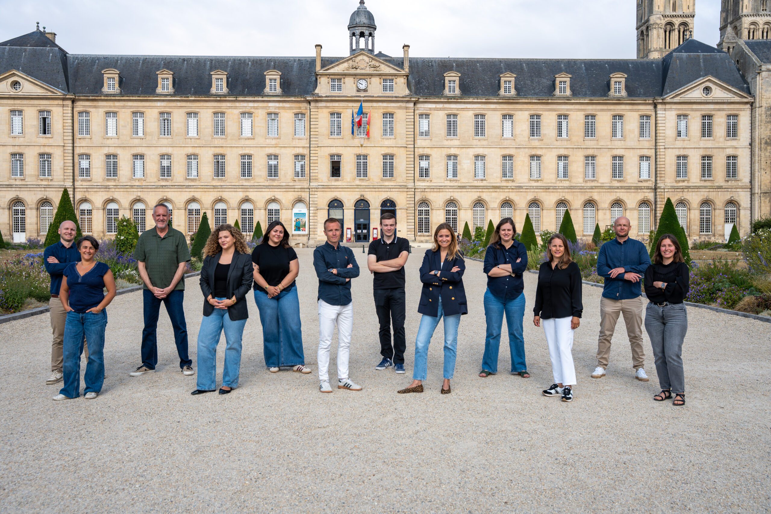Photographie d'équipe et marque employeur en Normandie